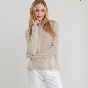 Jenni Kayne Everyday Sweater in Oatmeal Size XL
